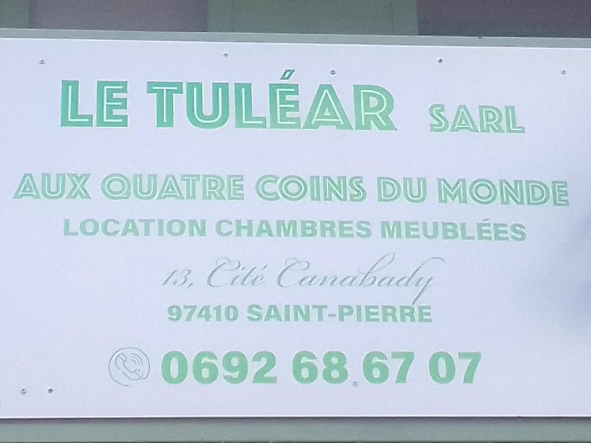 Отель Le Tulear - Aux 4 Coins Du Monde Сен-Пьер Экстерьер фото
